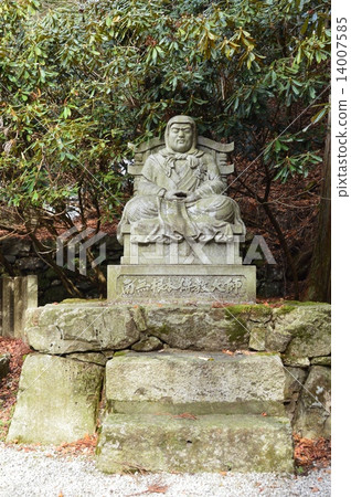 “傳統教學碩士（齋藤）”（Hieiyama Enryakuji東區/滋賀縣大津市坂本町）的雕像 14007585