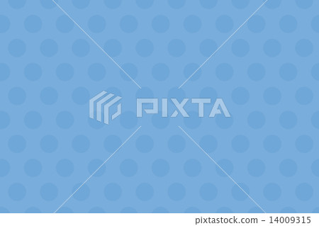青色波爾卡圓點圖案 14009315