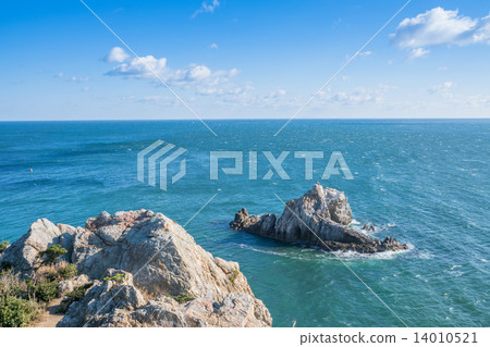 Atsumi Peninsula, Aichi Prefecture [Sea view from Cape Irago] 14010521