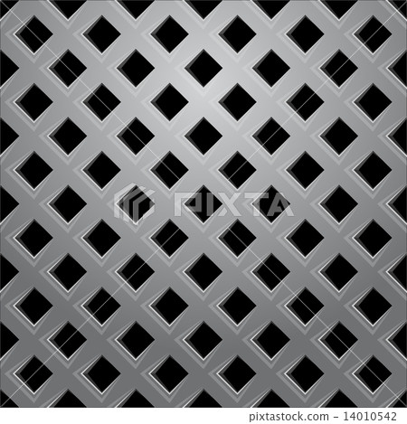 Metal grid seamless pattern - Stock Illustration [14010542] - PIXTA