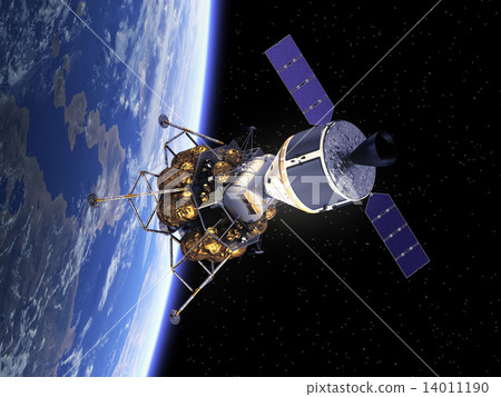 Crew Exploration Vehicle In Space 14011190