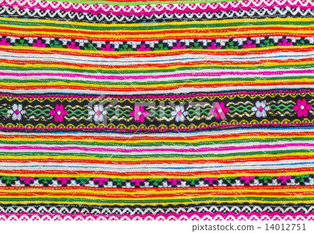 Colorful fabric pattern Colorful fabric pattern 14012751
