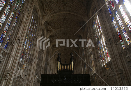 劍橋大學劍橋大學國王學院大學教堂彩繪玻璃 14013253