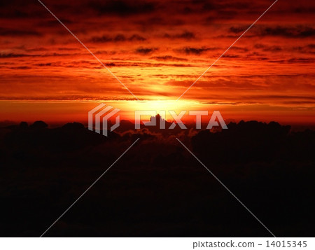 Dawn from the summit of Mount Kenya Dawn from the summit of Mount Kenya 14015345