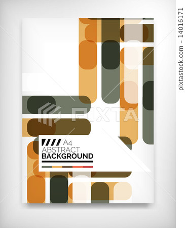 Geometric abstract business template Geometric abstract business template 14016171