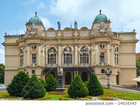 Juliusz Slowacki Theater in Krakow, Poland. 14016343
