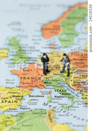 Business / Diplomacy image (World map - Europe) Business / Diplomacy image (World map - Europe) 14016526