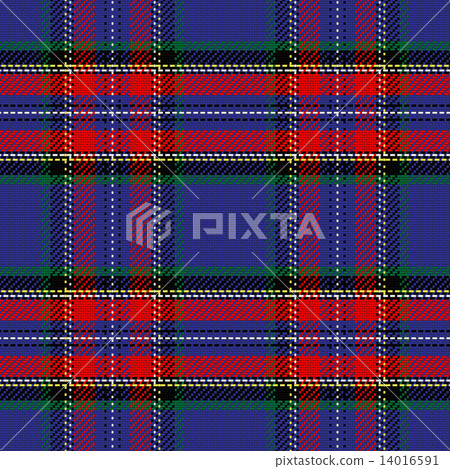 vector seamless pattern Scottish tartan Stewart 14016591