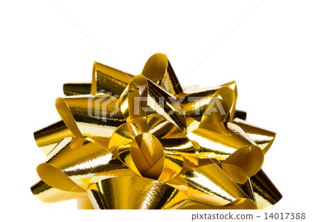 Macro of gold bow 14017388