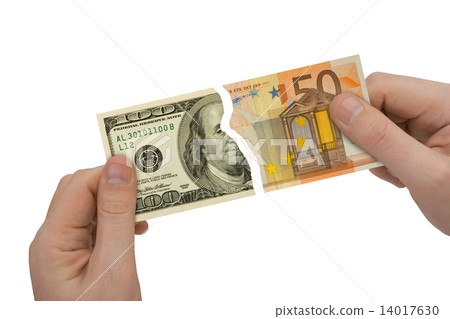 Hands and parts of bank-notes Hands and parts of bank-notes 14017630