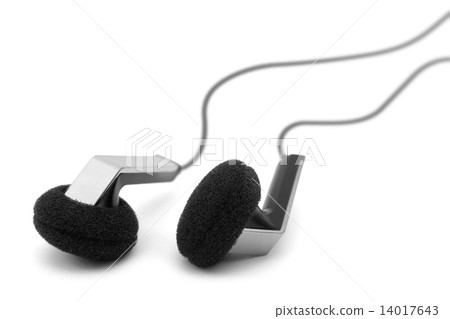 Earphones, close-up 14017643