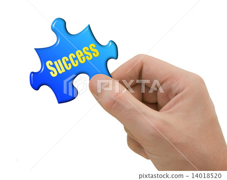 Puzzle Success in hand Puzzle Success in hand 14018520