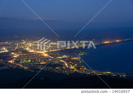 Evening scenery of Aomori Mutsu 14018937