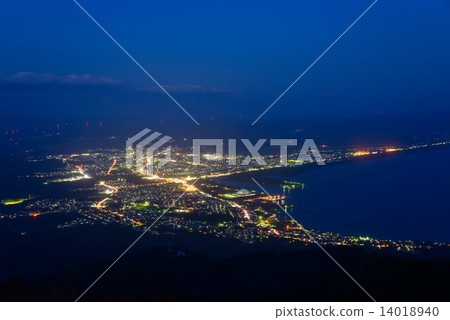 Evening scenery of Aomori Mutsu 14018940