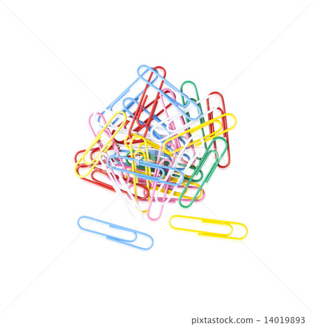 colorful paper clips colorful paper clips 14019893
