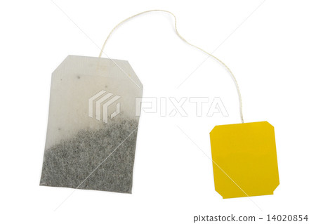 Tea bag, yellow label 14020854
