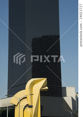 mexico city modern building 14021717