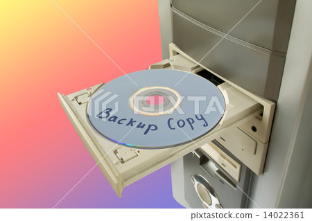 Disc Backup copy in tray Disc Backup copy in tray 14022361