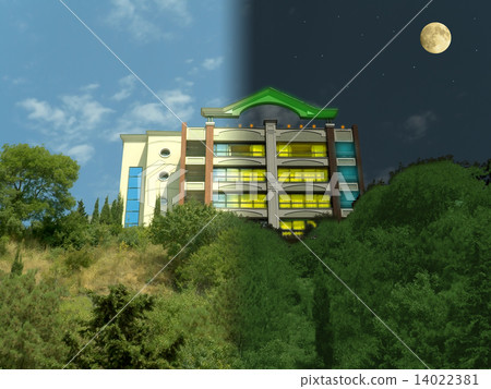 Day and night 14022381