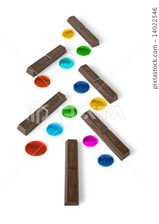 Chocolate Christmas Tree 14022546