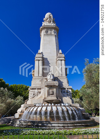 Cervantes Monument at Madrid Spain Cervantes Monument at Madrid Spain 14022758