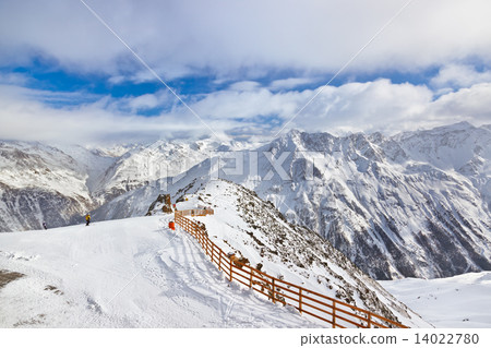 Mountains ski resort Solden Austria Mountains ski resort Solden Austria 14022780
