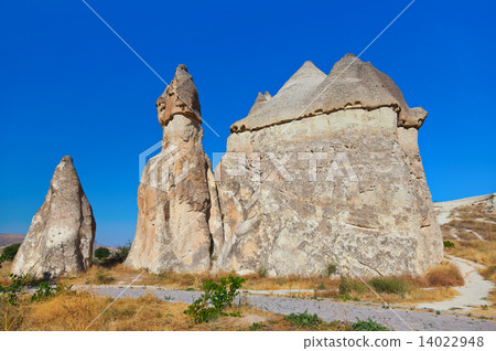 Rock formations in Cappadocia Turkey 14022948
