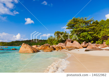 Beach Anse Lazio - Seychelles Beach Anse Lazio - Seychelles 14022962