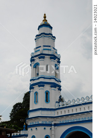 Minaret of Panglima Kinta Mosque in Ipoh Perak, Malaysia 14023021