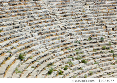 Ancient amphitheater in Myra, Turkey 14023077