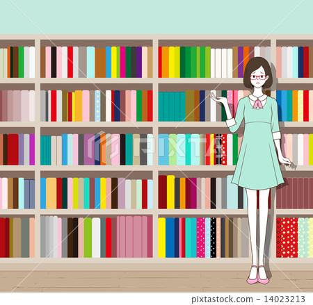 A bookshelf introduction troublesome face 14023213