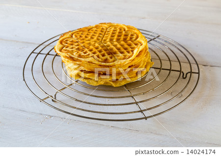 stacked homemade waffles stacked homemade waffles 14024174