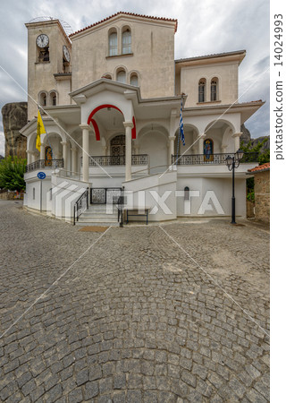 Church in greece village Kastraki near Meteora rocks 14024993
