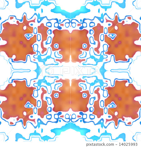 kaleidoscope seamless pattern - Stock Illustration [14025993] - PIXTA