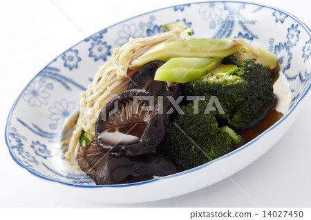 Stir Fried Vegetable with oyster sauce 14027450