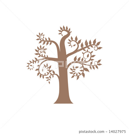 Squiggles brown tree Squiggles brown tree 14027975