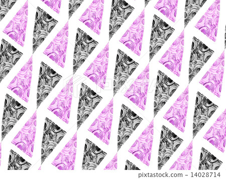 Zentangle Swirl Pattern Swirl Pattern Watercolor Purple Black White White White Back Triangle Right Triangle Circle Square Square Visual Continuous Line Art Relax Relaxation Triangle Background 14028714