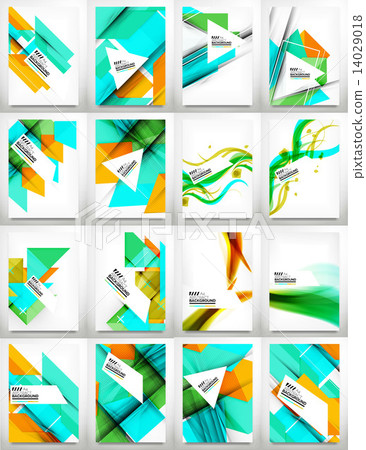 Flyers, Brochure Design Template Set Flyers, Brochure Design Template Set 14029018