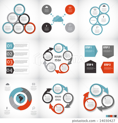 Infographic Templates for Business Vector Illustration.  14030427