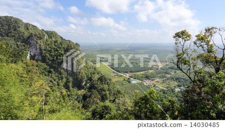 Aerial view from mountain 14030485