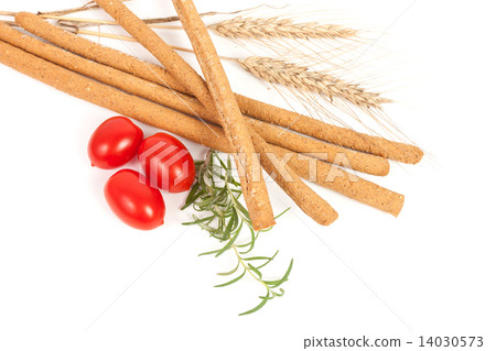 Grissini with cherry tomato and rosemary 14030573