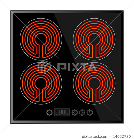 Kitchen - ceramic hob, household appliances Kitchen - ceramic hob, household appliances 14032780