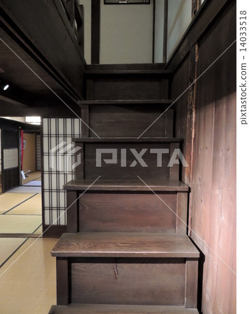 Old Shoya board staircase 14033518