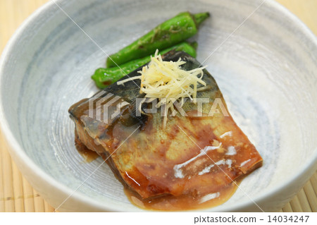 Simmered mackerel with mackerel Simmered mackerel with mackerel 14034247