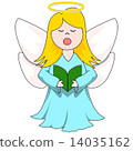 Christmas carol Angel 14035162