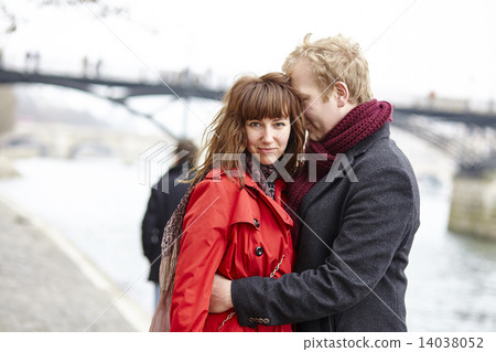 Romantic couple in love having a date 14038052
