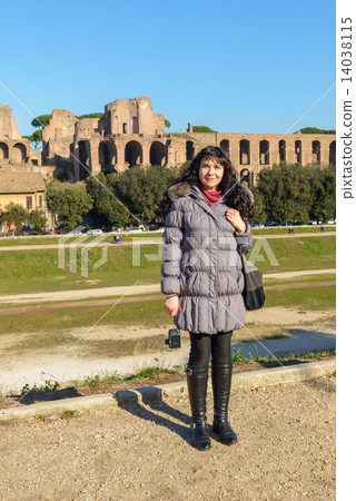 girl and ruins girl and ruins 14038115