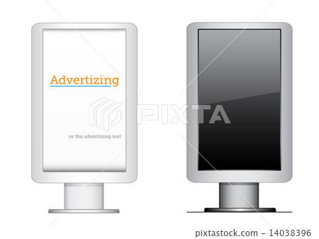 city vertical billboard city vertical billboard 14038396