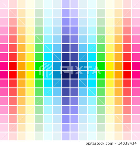 palette rainbow colors 14038434