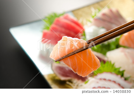 生魚片三文魚 14038830